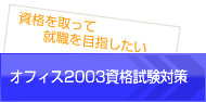 オフィス2003資格試験対策